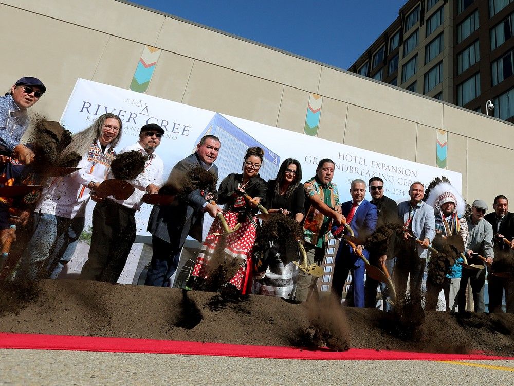 Enoch Cree Nation breaks ground on hotel expansion of River Cree Resort and Casino: ‘Be the catalyst’