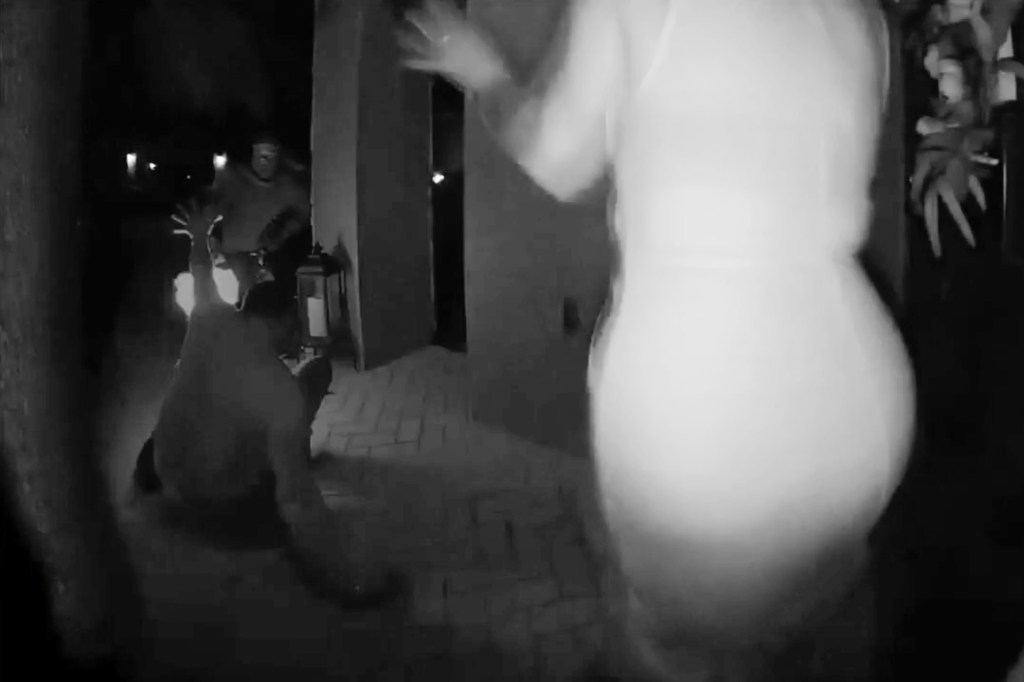 Wild doorbell camera footage captures Florida couple being ambushed, shot and robbed after winning casino jackpot