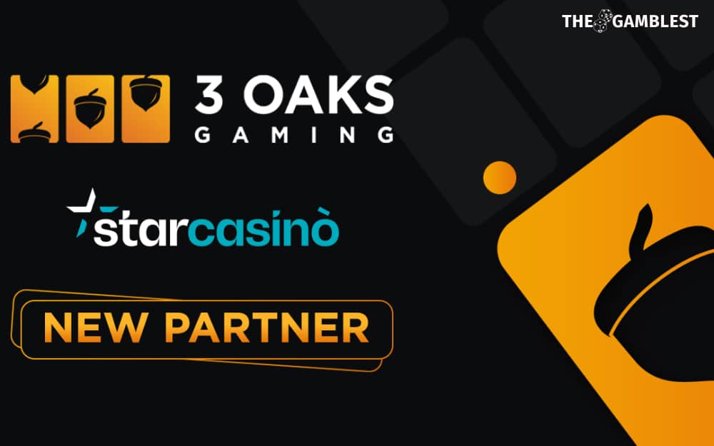 3 Oaks Gaming expands European presence through Betsson Group’s StarCasino brand
