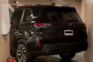 ‘You can’t park there’: Video shows SUV crashed into elevator lobby at B.C. casino