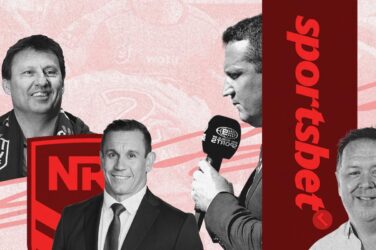 A non-exhaustive list of NRL media figures involved with gambling companies